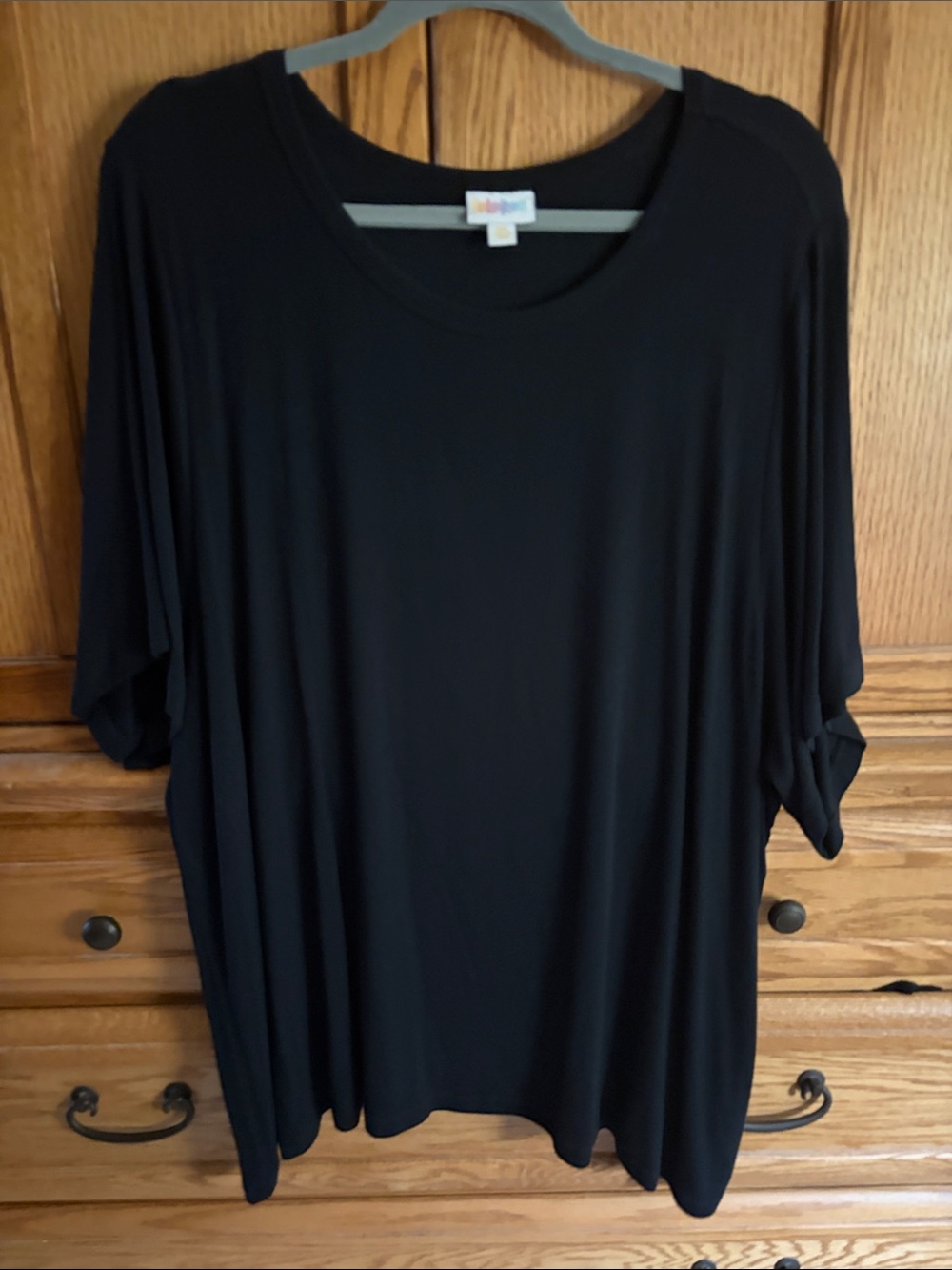 LuLaRoe Black Scoop Neck Tunic